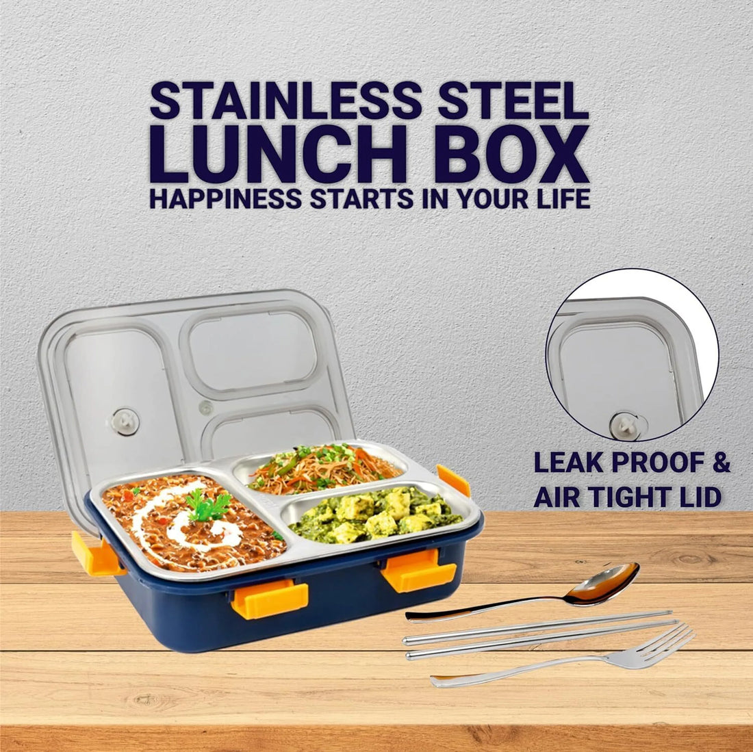 Kidz Magic Stainless Steel Lunch Box
