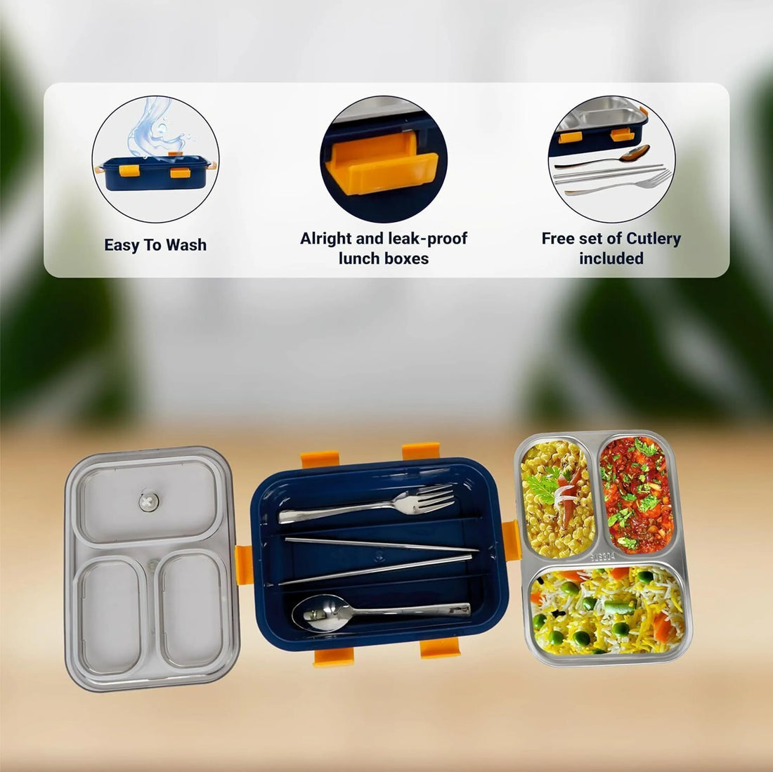 Kidz Magic Stainless Steel Lunch Box