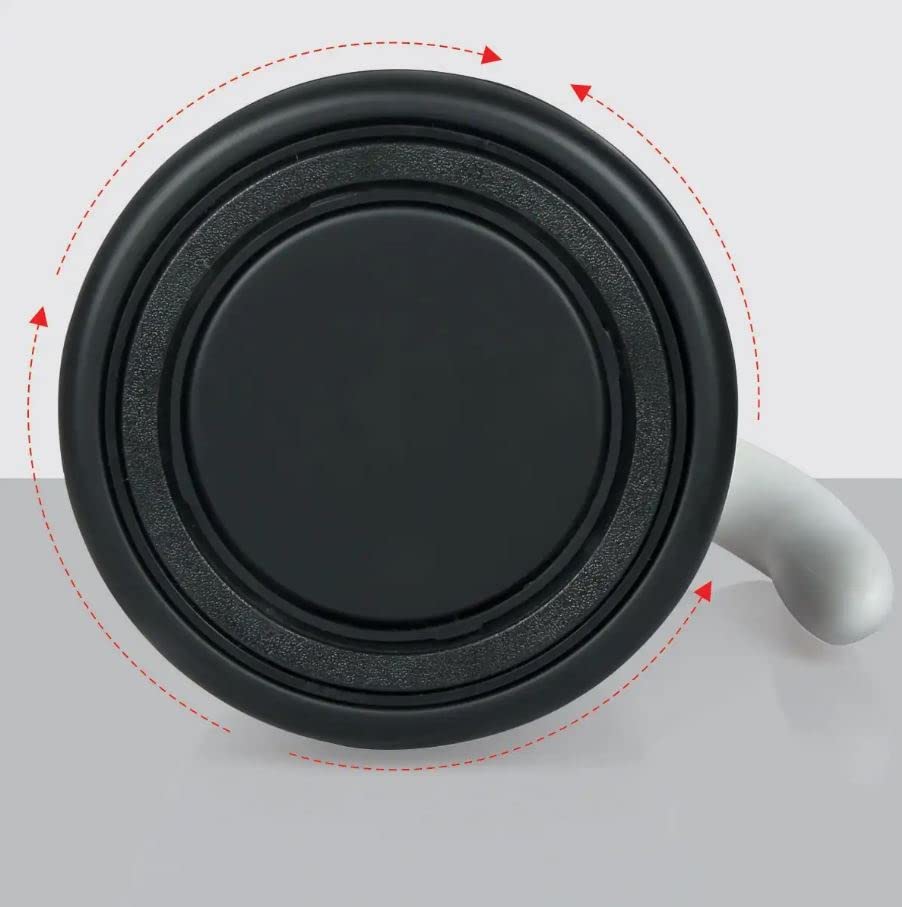 Premium revolving flask in stainless steel