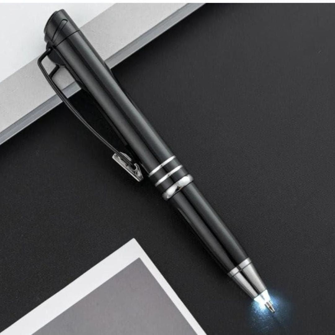 dark executive ‘Auto’ pen with stylus