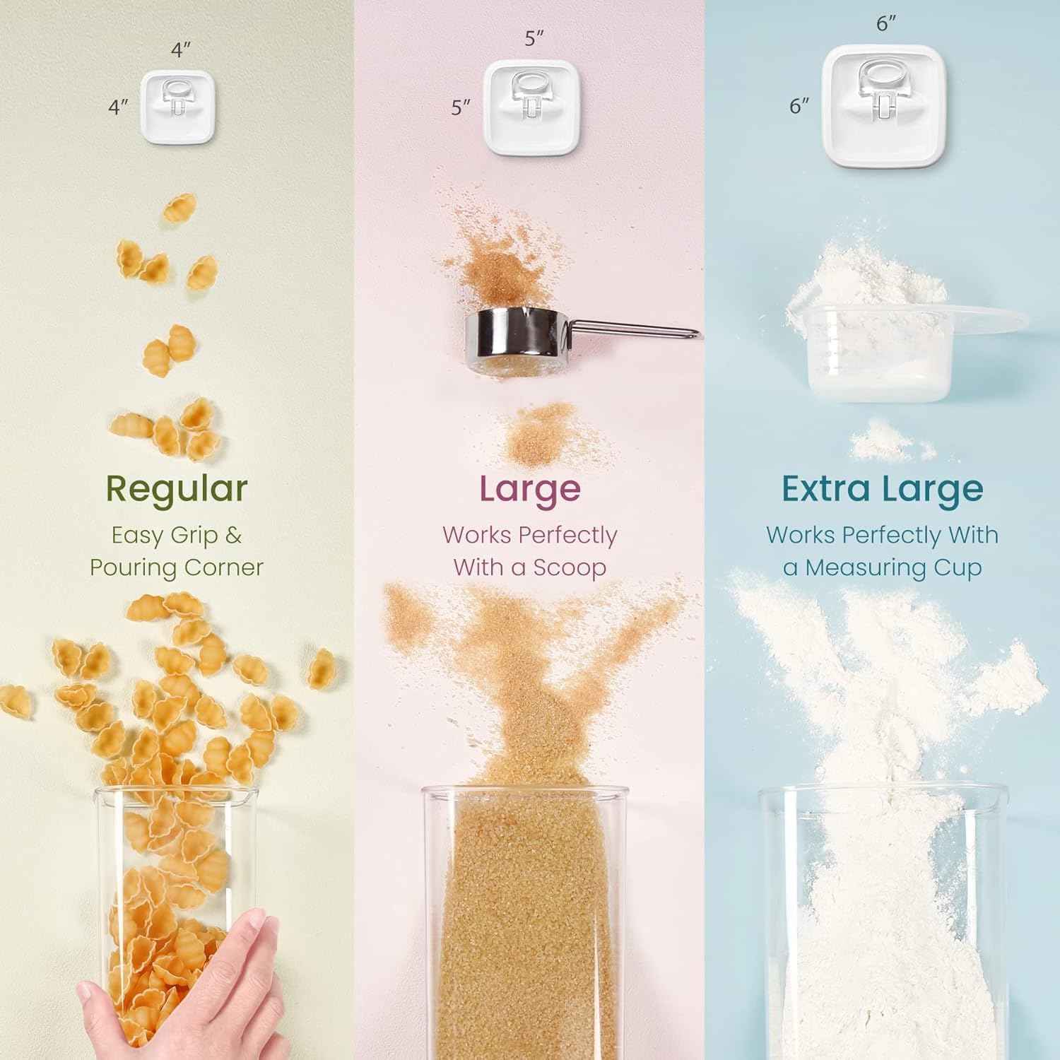 Crystal Air-tight Container with Easy Lock Lid (800 ml)