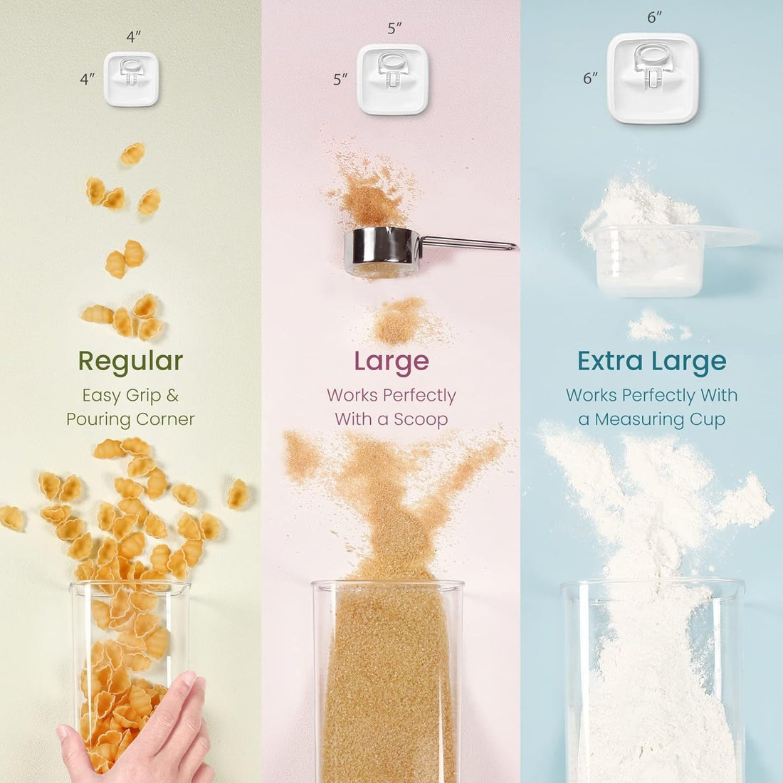 Crystal Air-tight Container with Easy Lock Lid (800 ml)