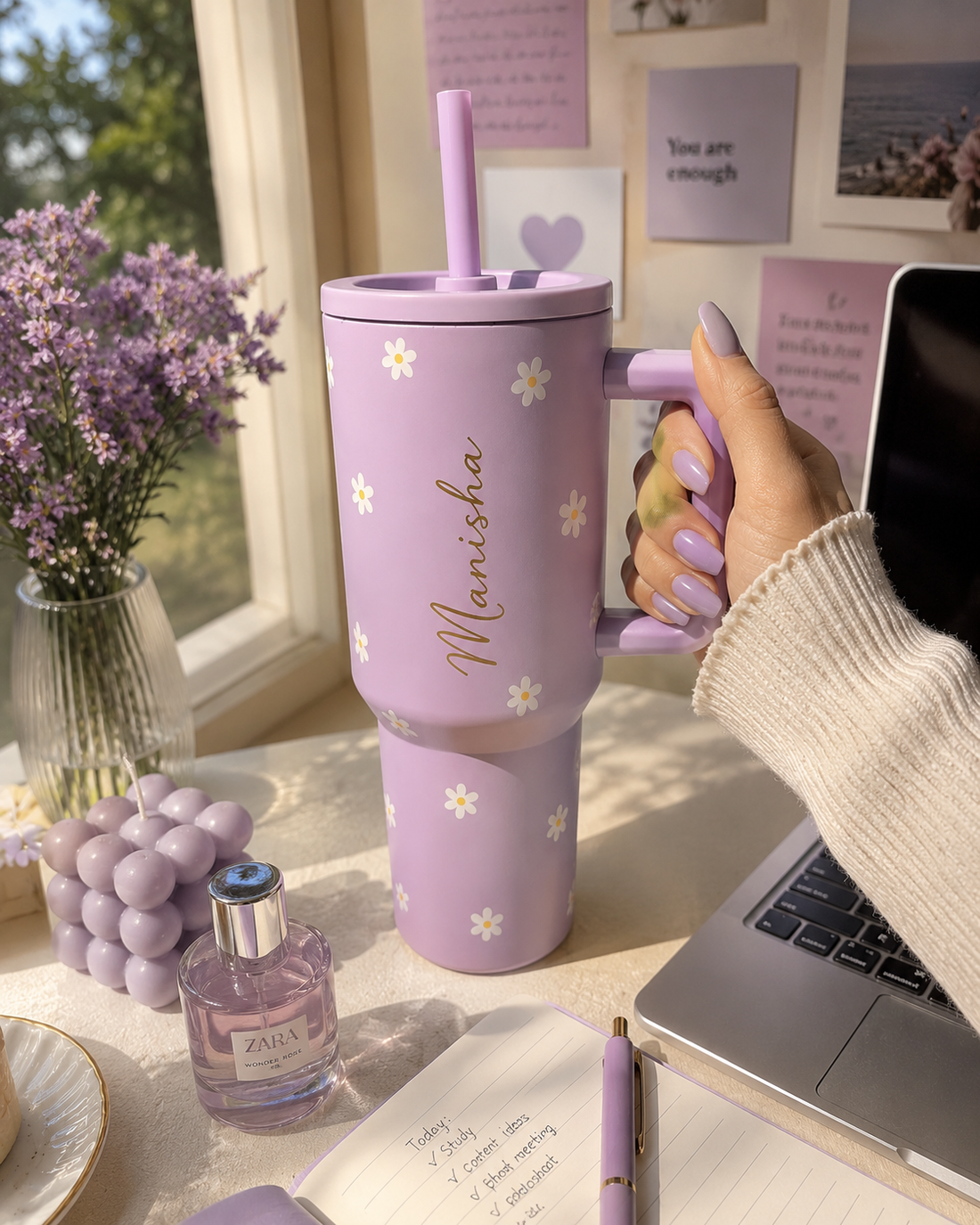 Daisy Bloom Tumbler
