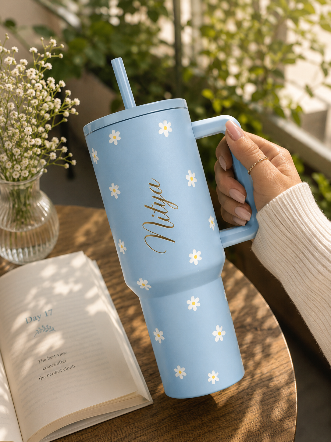 Daisy Bloom Tumbler