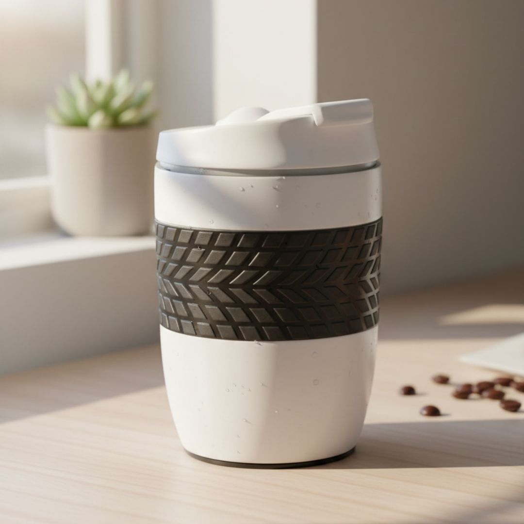 Ferrero Stainless Steel Magic Coffee Mug (300 ml approx)