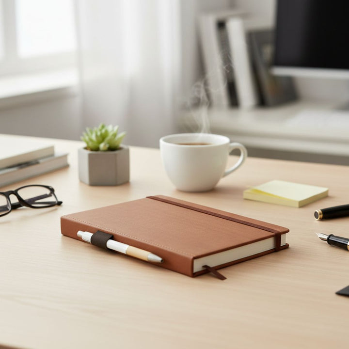 Alpha A5 notebook with Pen Slot