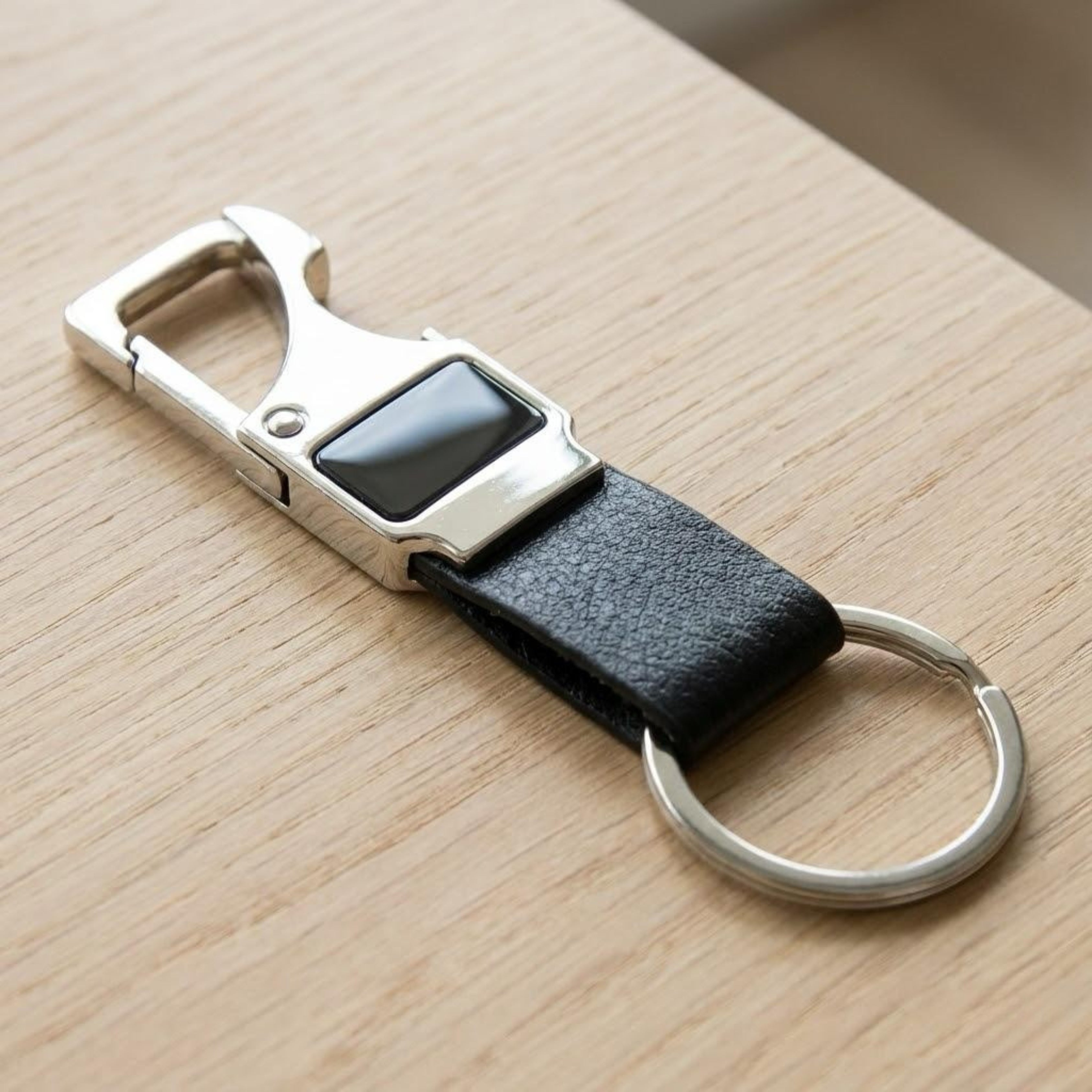 Metal keychain with Bottle Opener