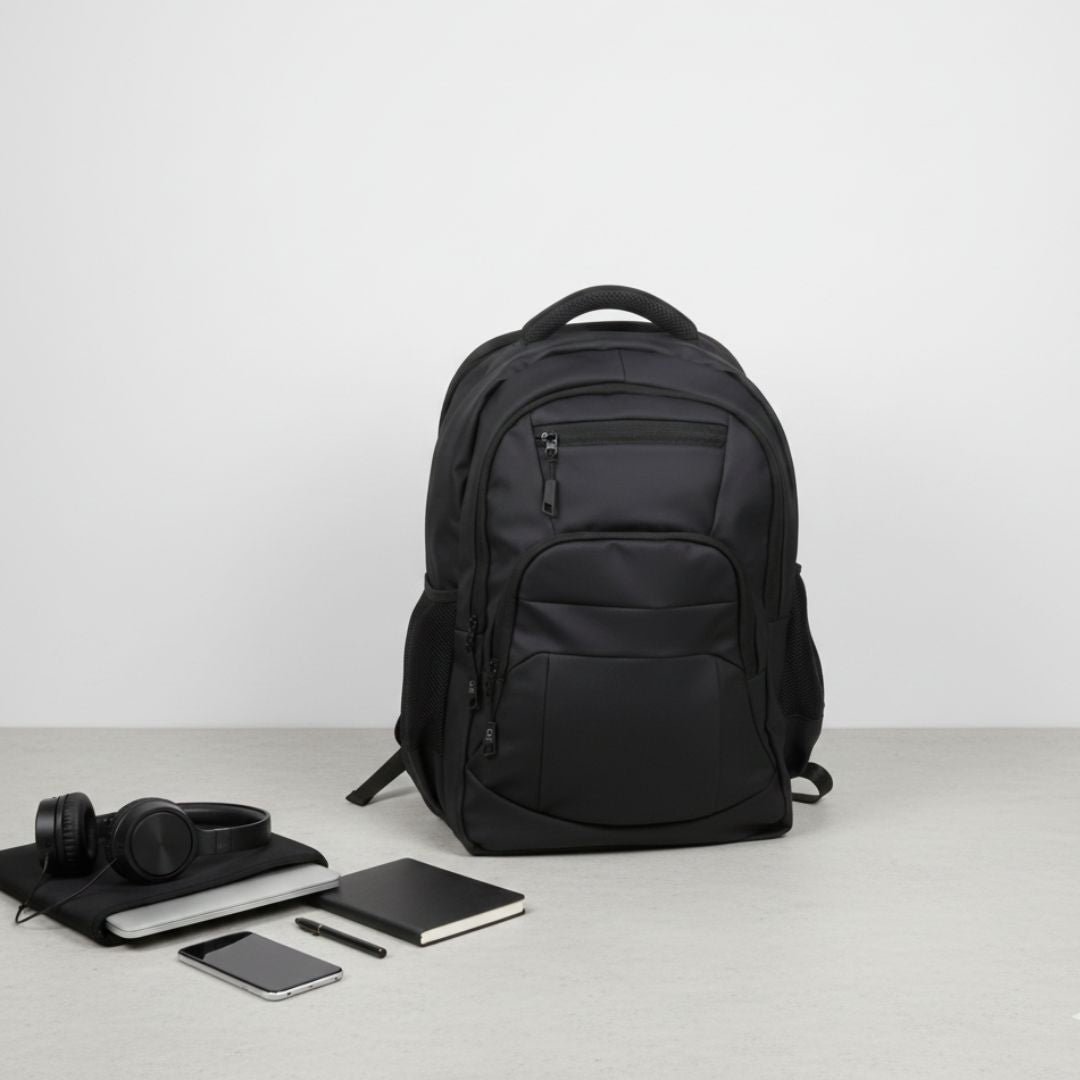 Full matte Classic backpack with spacious construction