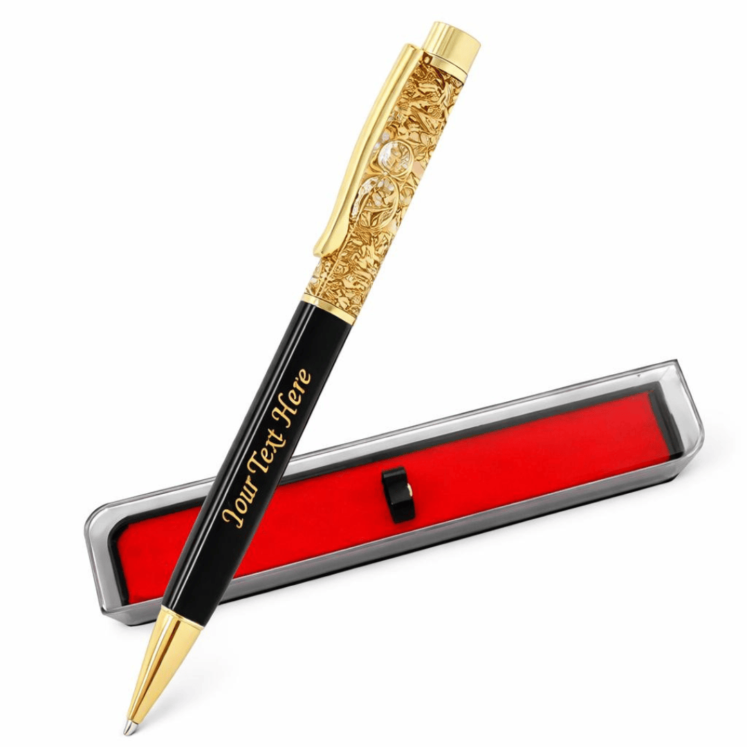 Personalized/Customized Pen With Name Engraved Metal Pen For Gifting with Box