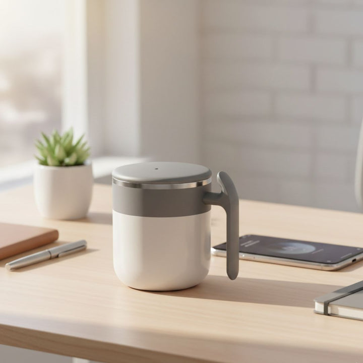 2 Tone Stainless steel Mug with Lid