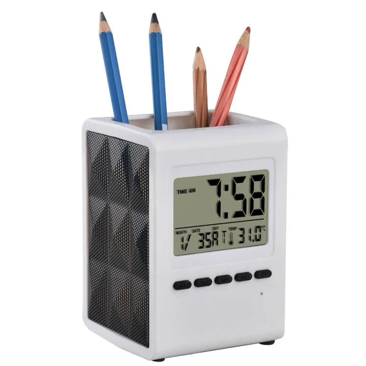 Tumbler with Digital Clock and Temperature