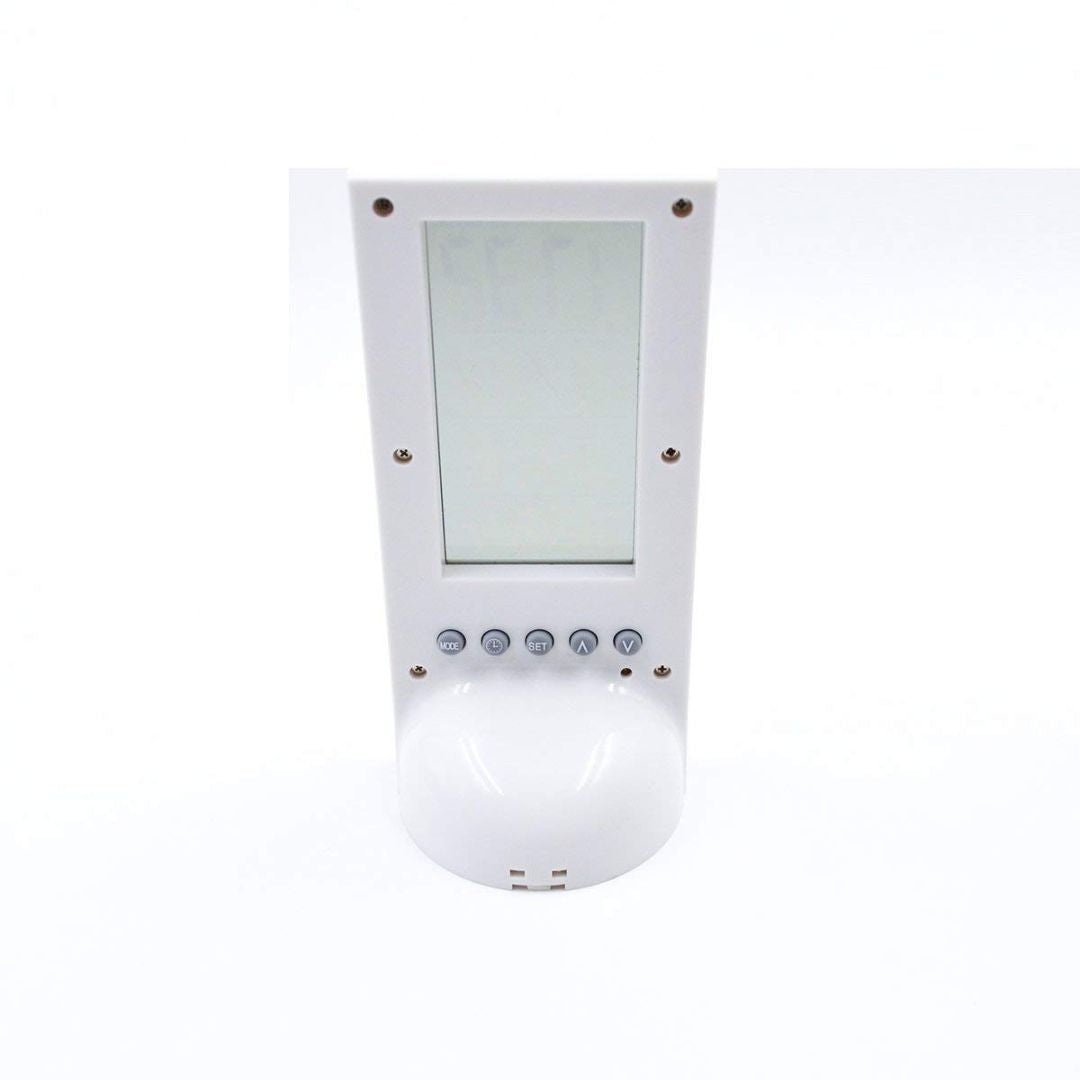 See Thru clock with temperature