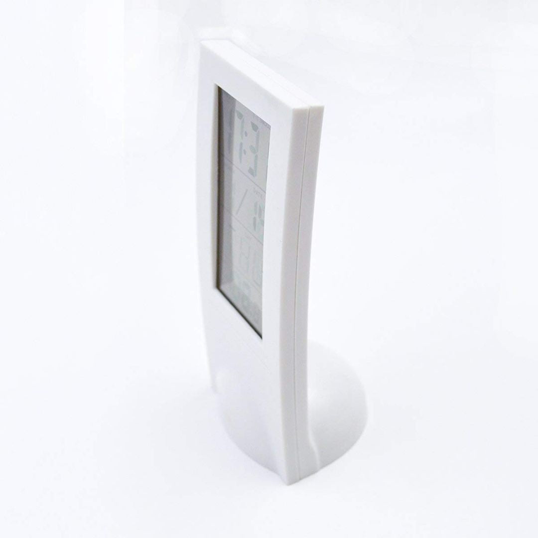 See Thru clock with temperature