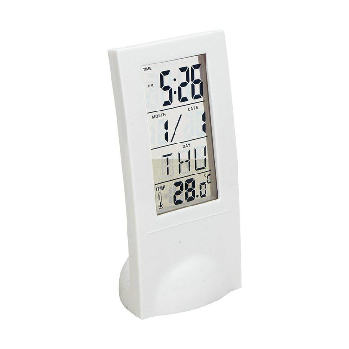 See Thru clock with temperature