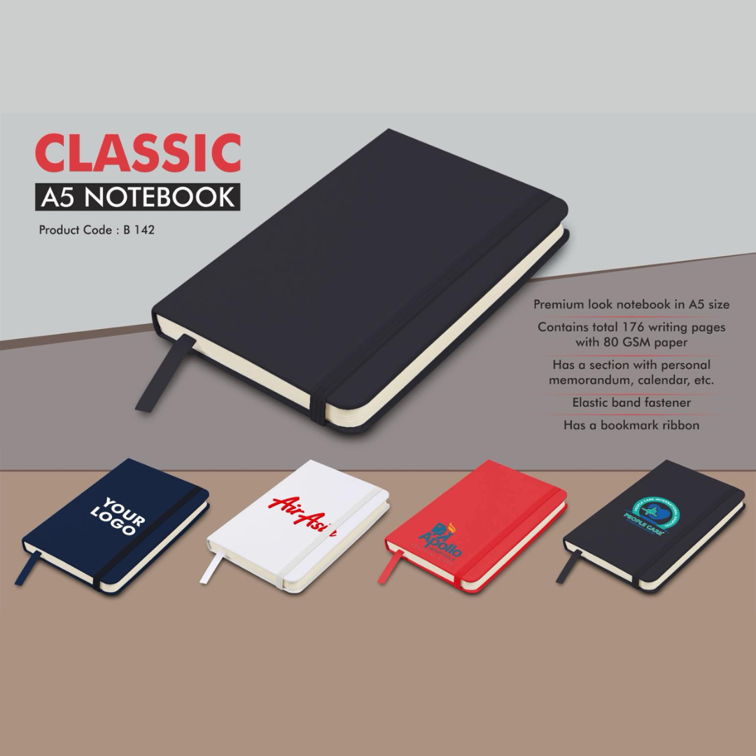 Classic A5 notebook