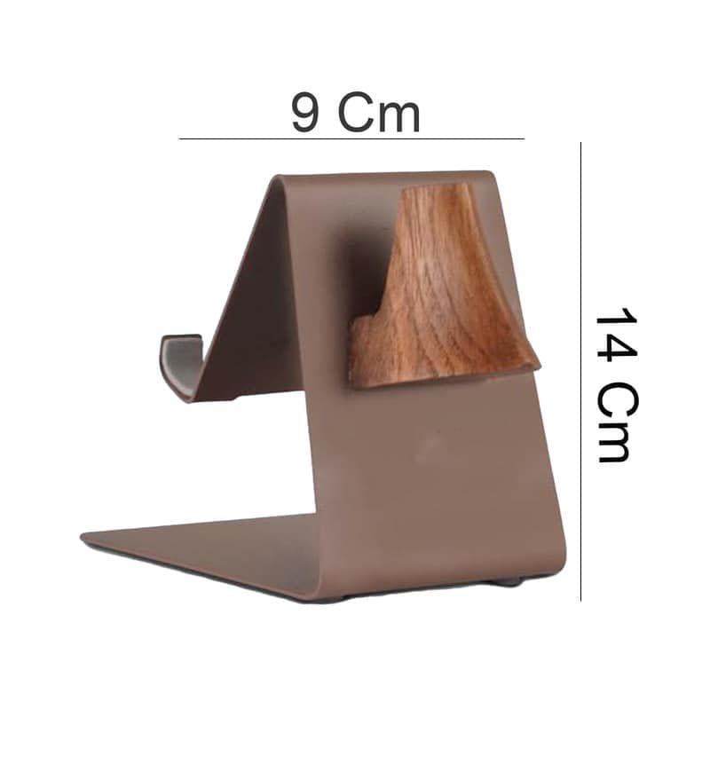 Metal Phone stand with Spectacle holder