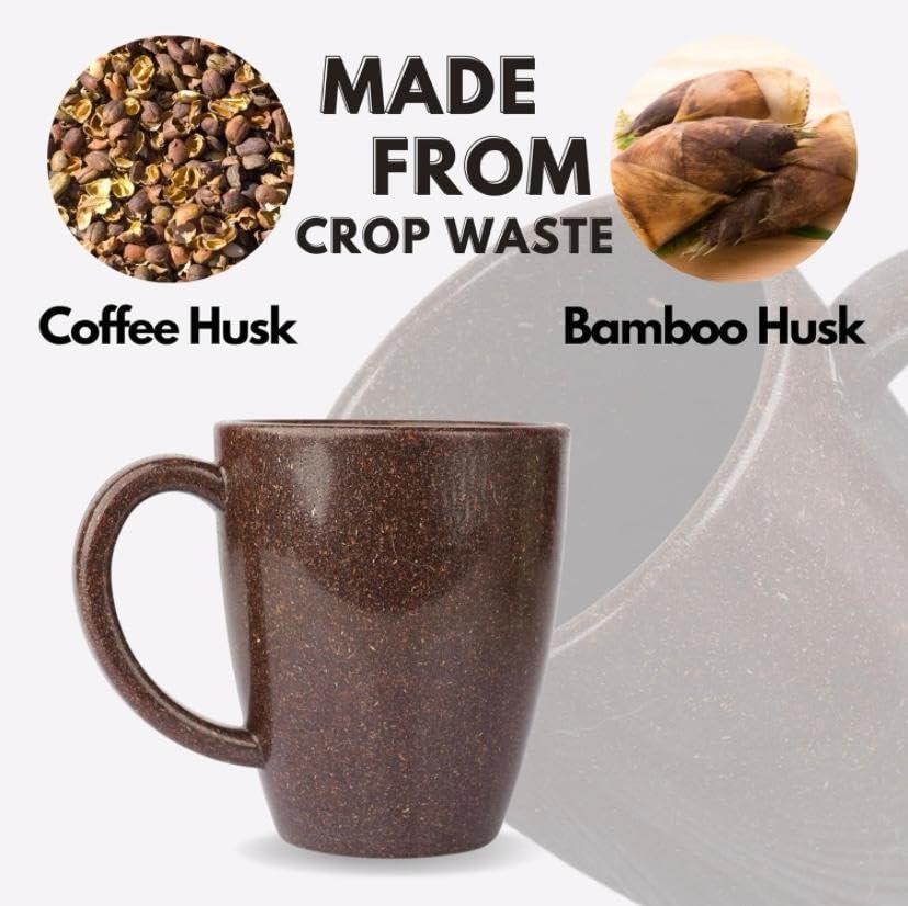 Coffee Fiber Eco Friendly Mug with Handle