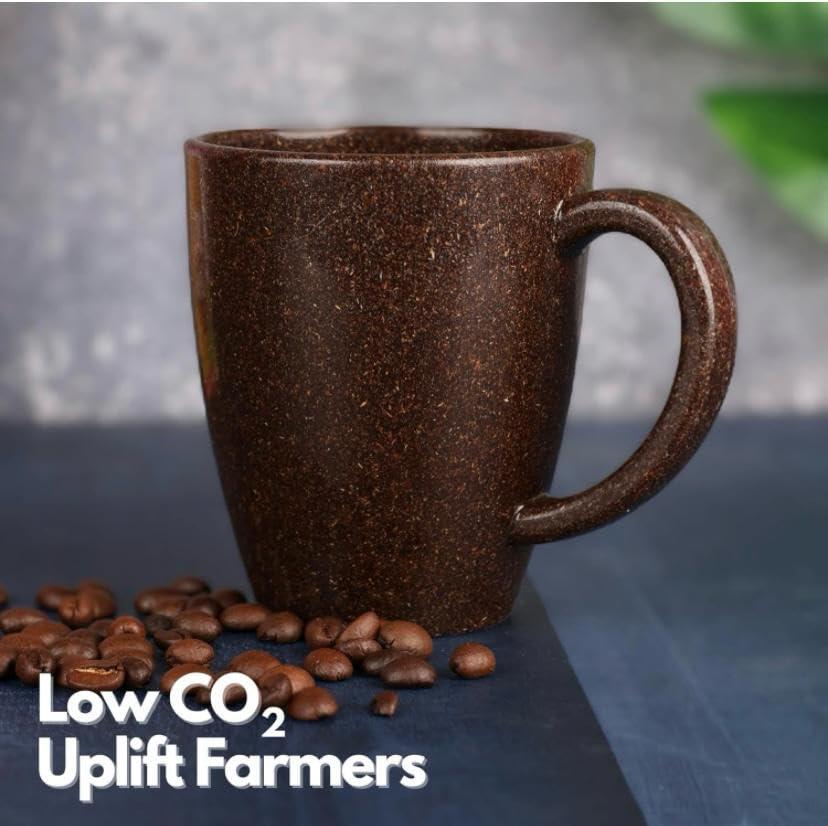 Coffee Fiber Eco Friendly Mug with Handle