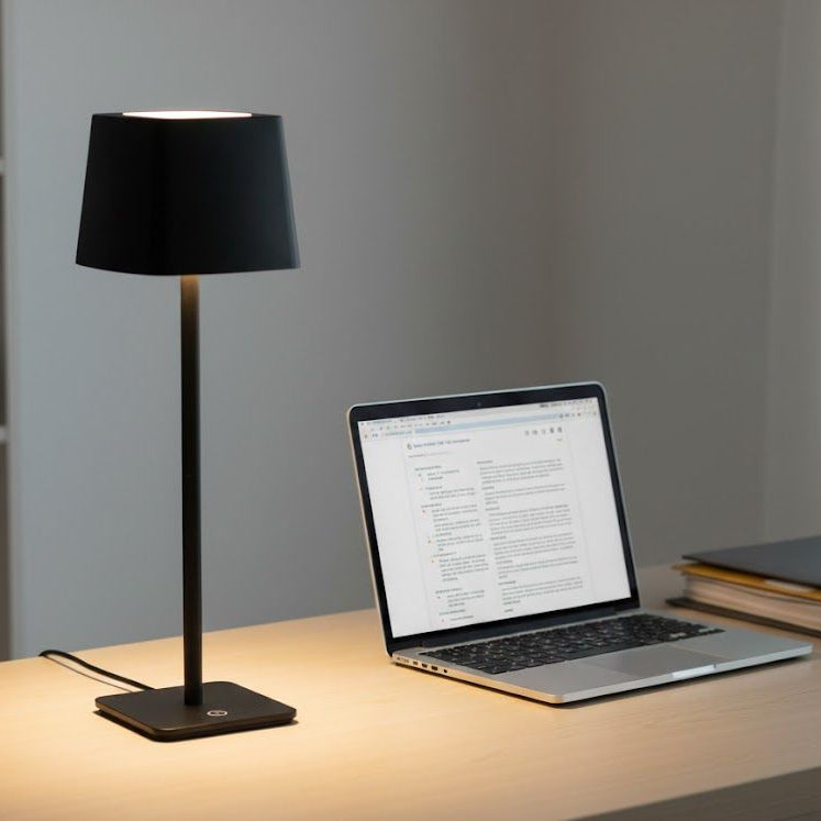 Rechargeable Metal Table Lamp