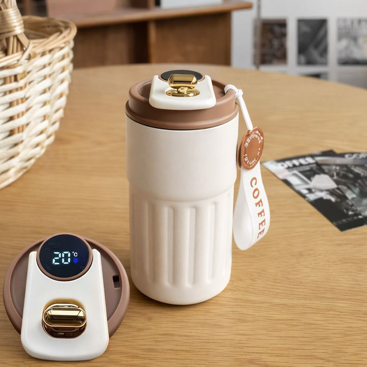Travel Mug with Temperature Display