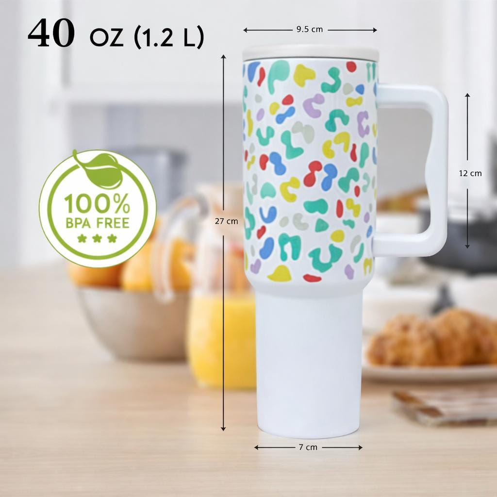 40oz Tumbler with Handle
