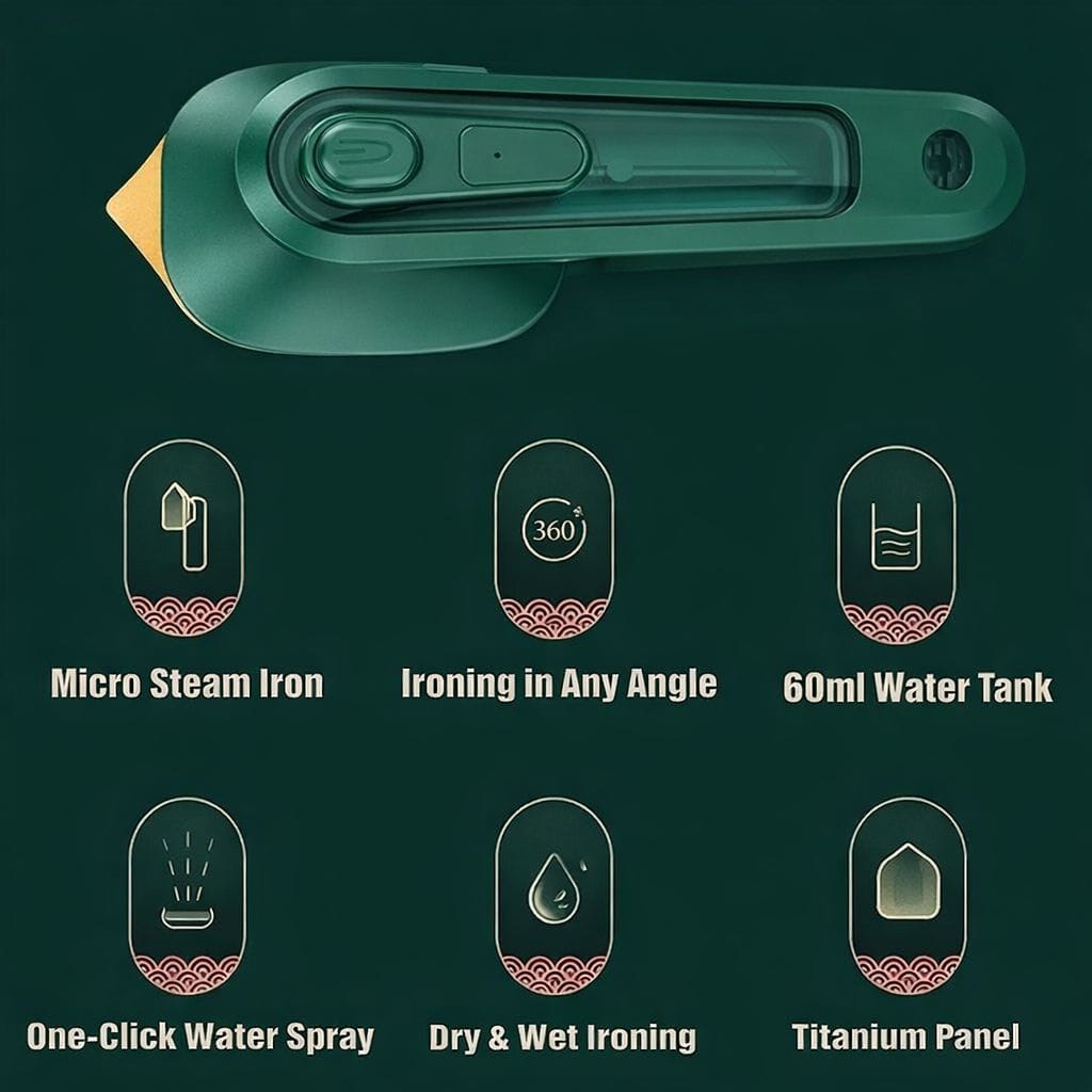 Mini Electric Dry Iron Istri Machine