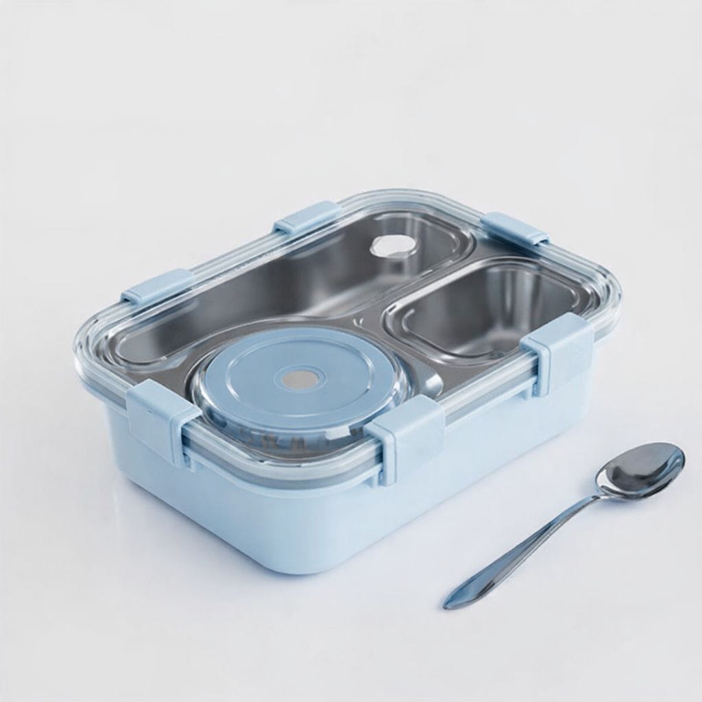 Stainless Steel Lunch Box with Compartments