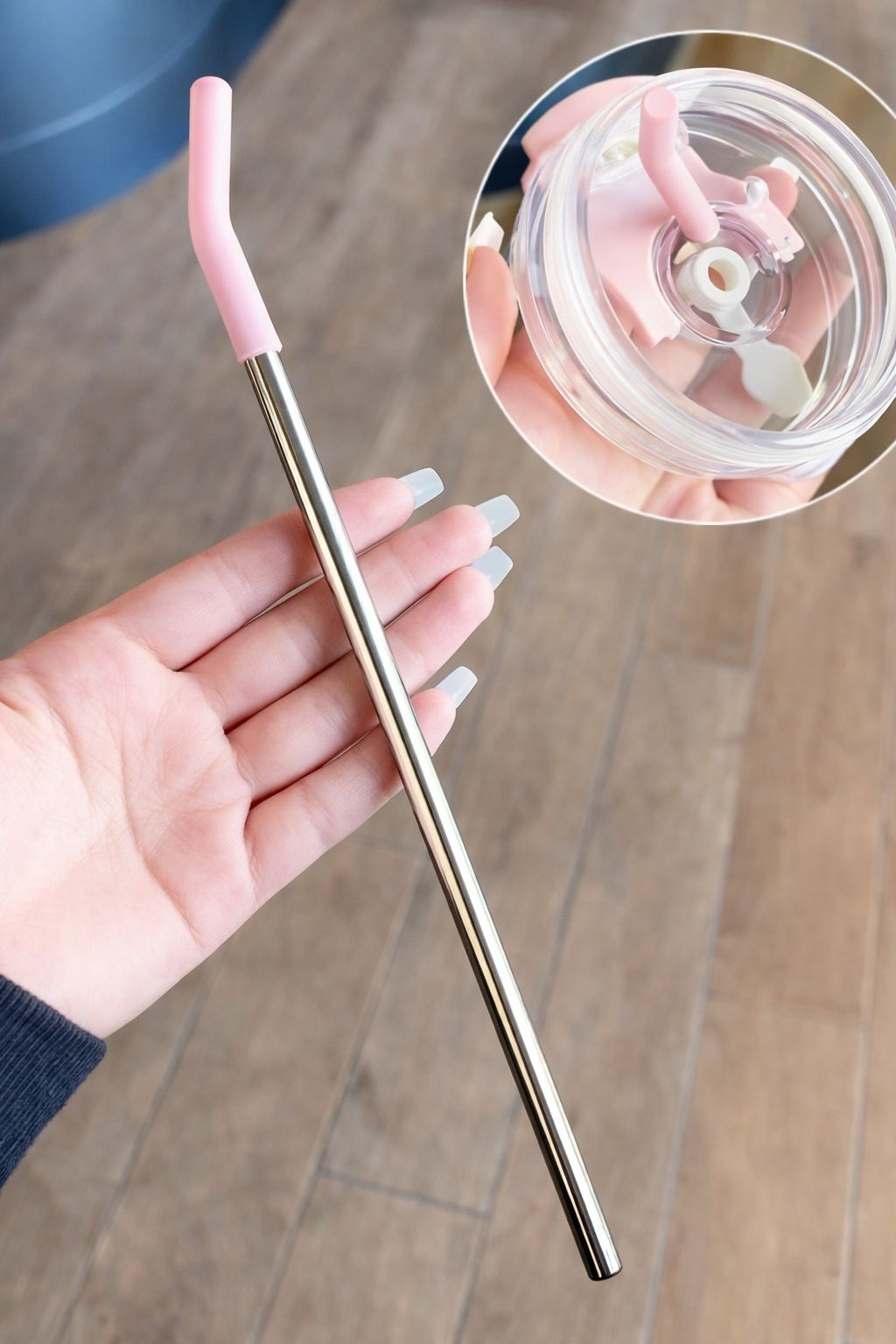 My Melody Stainless Steel Tumbler with Straw, 860ML