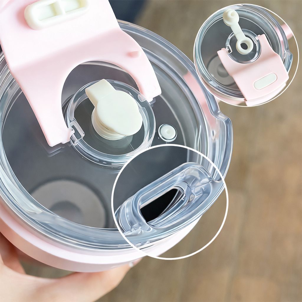 My Melody Stainless Steel Tumbler with Straw, 860ML