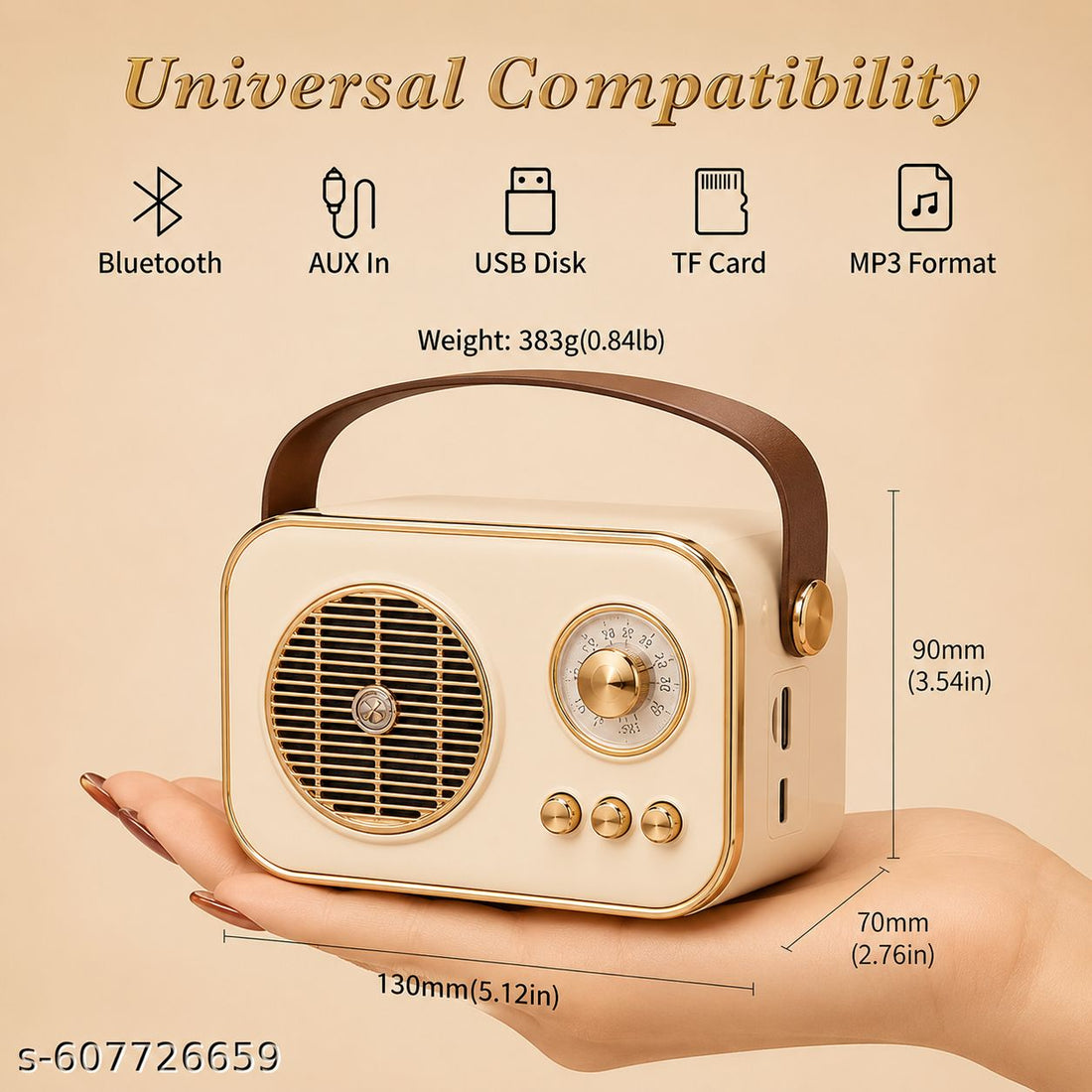 MZ M209 Portable Wireless Speaker with 5W RMS Output