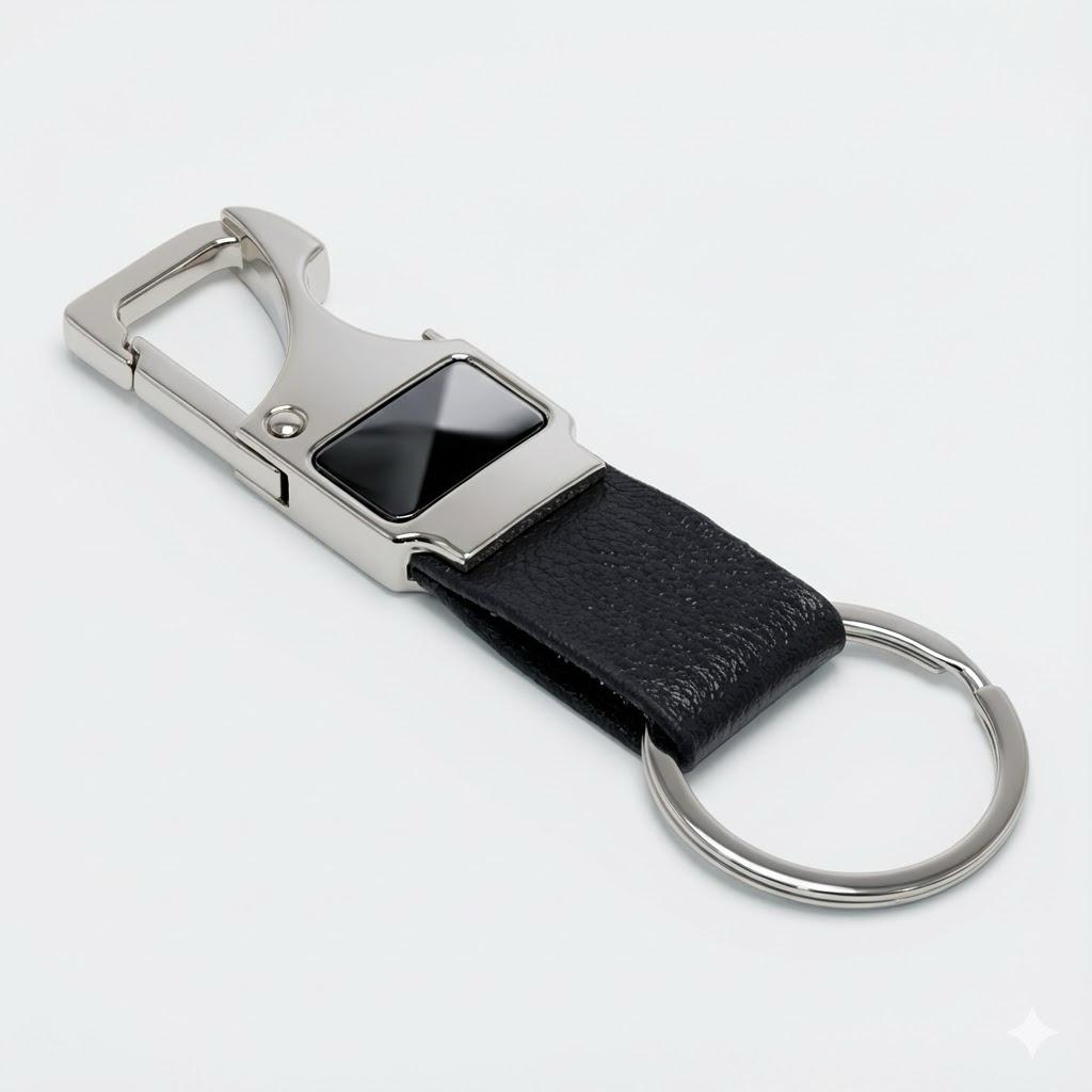Metal keychain with Bottle Opener