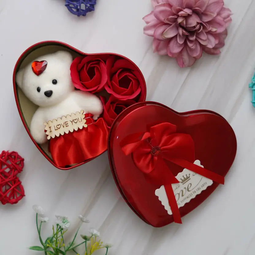 Heart Shaped Valentine Gift Box Set